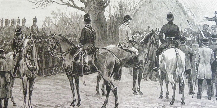 1880s AD - Tithe Wars – auction at Pentreffynnon Farm